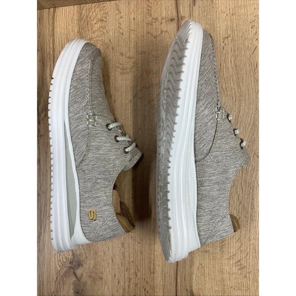 Skechers Prozen Ralenzo Lace Up Outdoor Boat Shoe Mens Size 9 204578 Gray